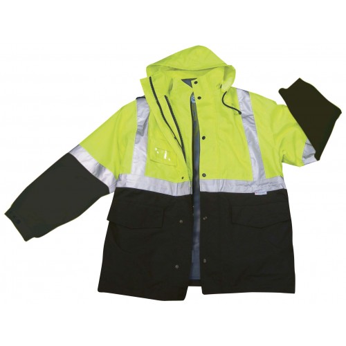 3-in-1 Safety Rain/Reversible Hi-Vis Jacket - HPL MEDICAL