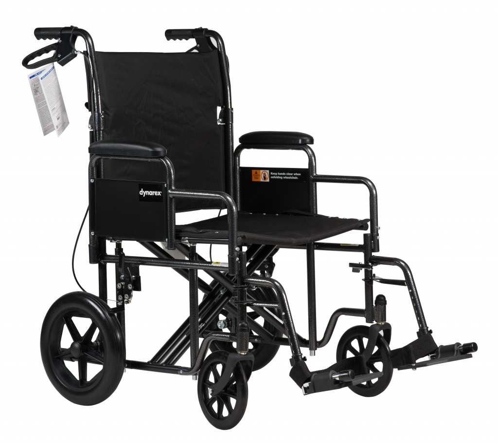 DynaRide Bariatric Transport Plus Wheelchair HPL Medical